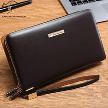 Load image into Gallery viewer, genuine leather men wallets