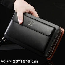 Load image into Gallery viewer, genuine leather men wallets