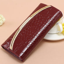 Load image into Gallery viewer, genuine leather womens wallets