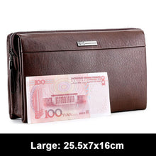 Load image into Gallery viewer, genuine leather men wallets