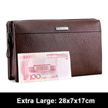 Load image into Gallery viewer, genuine leather men wallets