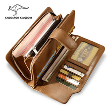Load image into Gallery viewer, genuine leather men wallets