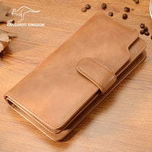 Load image into Gallery viewer, genuine leather men wallets