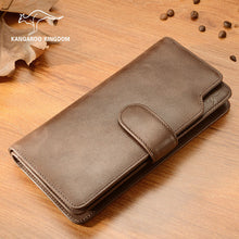 Load image into Gallery viewer, genuine leather men wallets