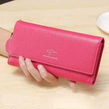 Load image into Gallery viewer, genuine leather womens wallets
