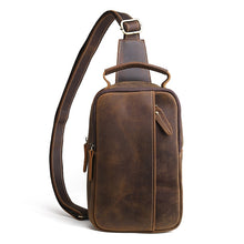 Load image into Gallery viewer, Genuine Leather Men's Hand Bag