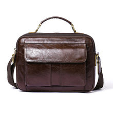 Load image into Gallery viewer, Genuine Leather Men's Hand Bag