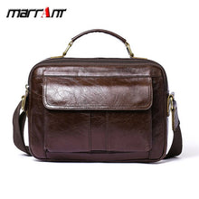 Load image into Gallery viewer, Genuine Leather Men's Hand Bag