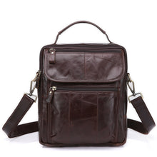 Load image into Gallery viewer, Genuine Leather Men's Hand Bag