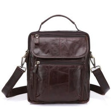 Load image into Gallery viewer, Genuine Leather Men's Hand Bag