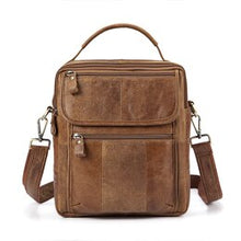 Load image into Gallery viewer, Genuine Leather Men's Hand Bag