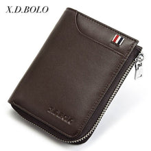 Load image into Gallery viewer, genuine leather men wallets
